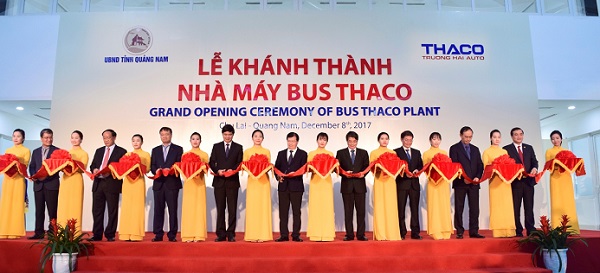 Lễ khánh thành Nhà máy Bus Thaco - Hình 1