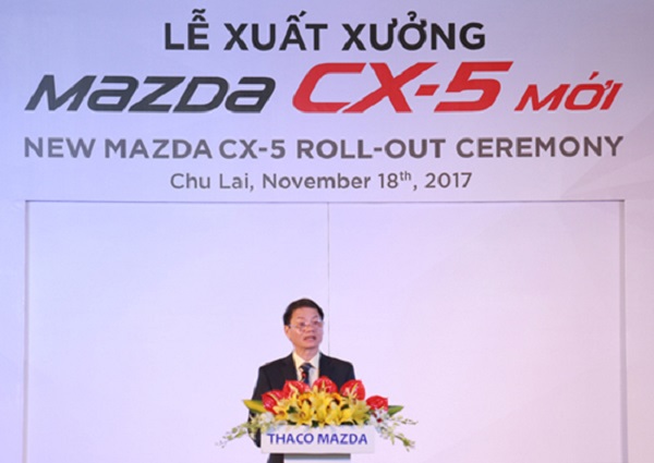 THACO tổ chức Lễ xuất xưởng Mazda CX5 mới - Hình 1