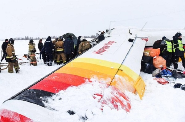 Máy bay Nga gặp nạn, 13 người thương vong - Hình 1