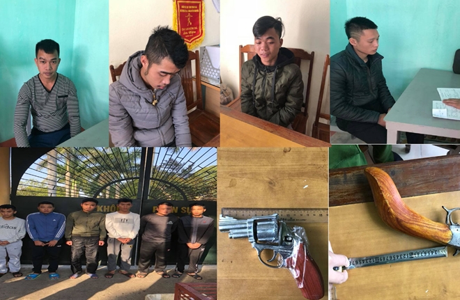 Thanh Hóa: Bắt nhóm đối tượng vụ dùng súng tự chế bắn bị thương cán bộ công an