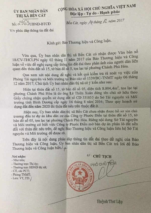 Bình Dương: Rao bán DA phân lô đất nền chưa có hồ sơ pháp lý thăm dò thị trường?