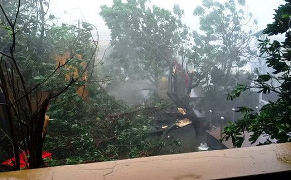 Quang cảnh quần đảo Trường Sa sau cơn bão số 16