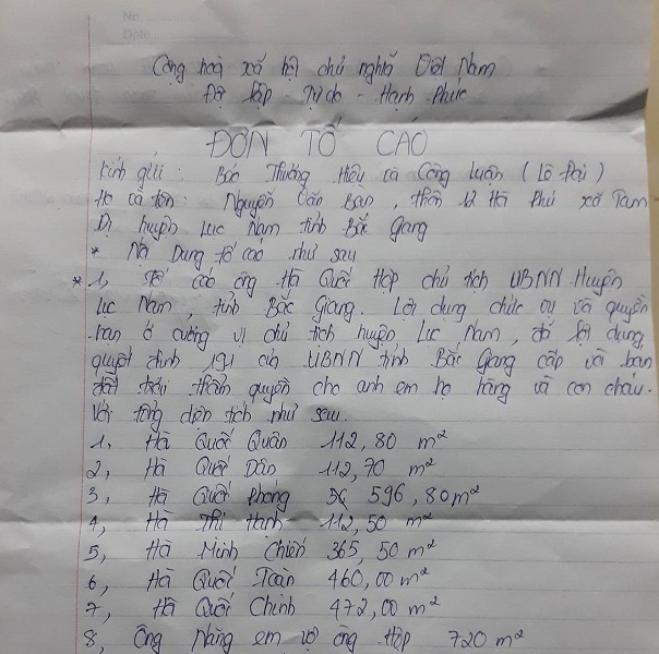 Bắc Giang: Chủ tịch huyện Lục Nam có dễ dãi trong cấp GCNQSDĐ cho người thân?