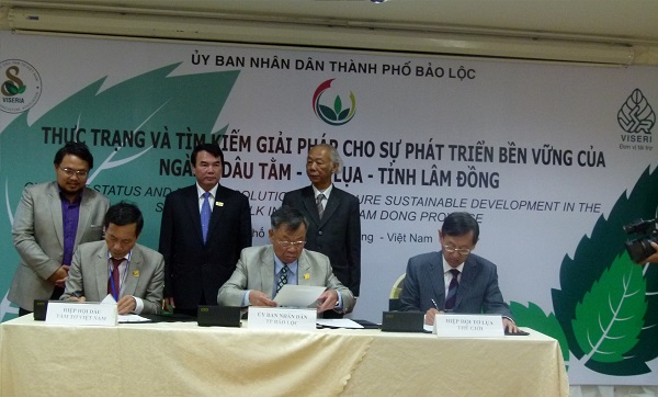 Hội thảo “Thực trạng và giải pháp cho sự phát triển bền vững của ngành dâu tằm tơ"