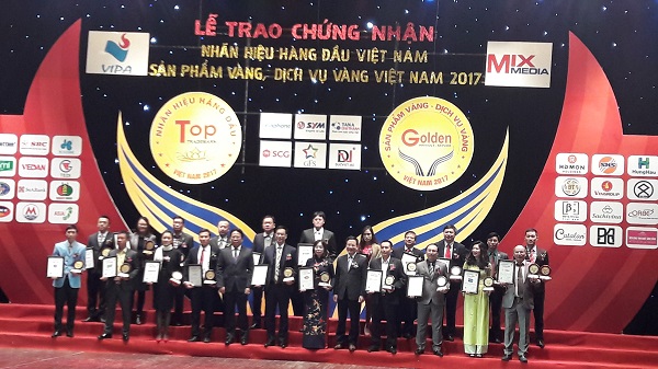 Gần 150 đơn vị đạt chứng nhận Nhãn hiệu hàng đầu Việt Nam - sản phẩm vàng 2017 - Hình 1