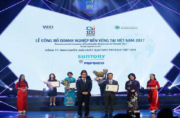 Suntory PepsiCo Việt Nam được vinh danh Doanh Nghiệp Bền Vững và cống hiến cho cộng đồng - Hình 2