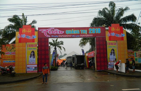 Khai mạc Hội chợ “Lễ hội mua sắm - Xuân Quảng Trị 2018