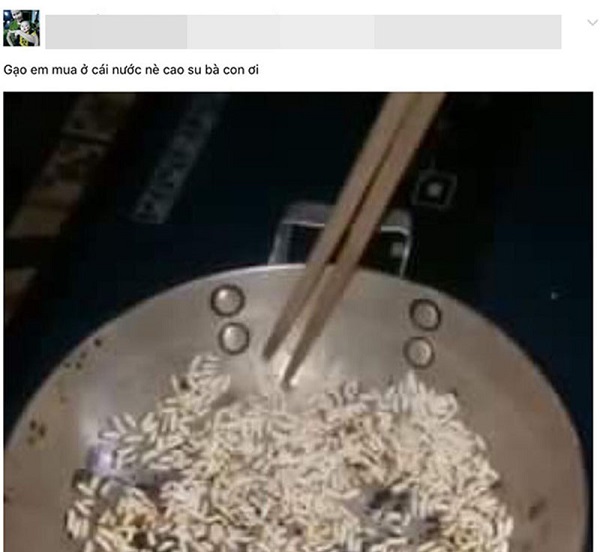 Đăng tin gạo giả lên Facebook, cô gái bị phạt 10 triệu đồng