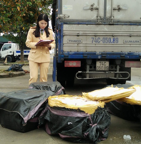 Thanh Hóa: Bắt giữ 200kg thực phẩm không rõ nguồn gốc - Hình 1