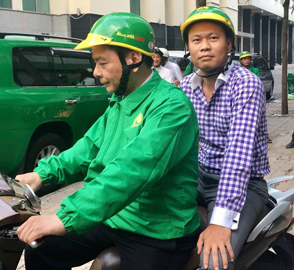 Chủ tịch Tập đoàn Mai Linh bất ngờ chạy... "xe ôm"