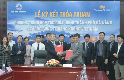 Vietnam Airlines và TP. Đà Nẵng ký thỏa thuận hợp tác - Hình 1