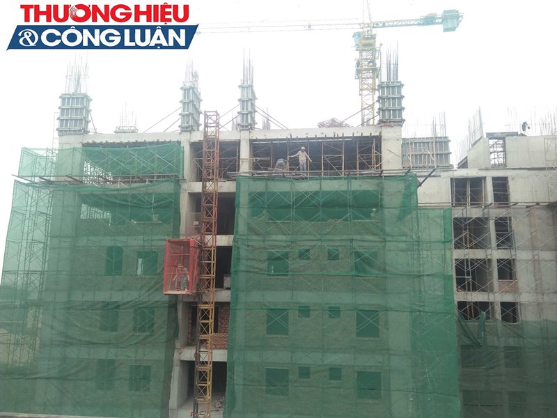 Nghệ An: Bị “tuýt còi” vì vi phạm thiết kế vẫn tiến hành thi công