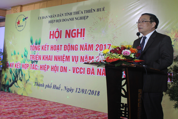 Hiệp hội Doanh nghiệp Thừa Thiên Huế ký hợp tác với VCCI Đà Nẵng - Hình 1