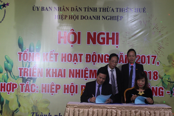 Hiệp hội Doanh nghiệp Thừa Thiên Huế ký hợp tác với VCCI Đà Nẵng - Hình 2