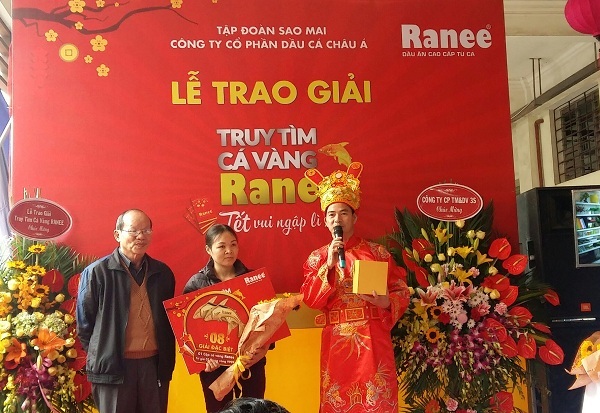 Trao giải “Truy tìm cá vàng Ranee, Tết vui ngập lì xì” - Hình 1