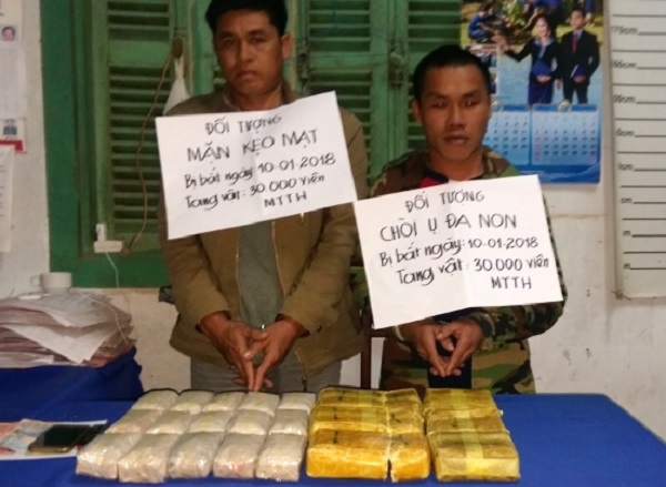 Phá thêm đường dây vận chuyển ma túy từ Lào về Việt Nam
