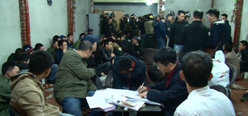 Nghệ An: Triệt phá ổ bạc lớn, thu giữ hơn 500 triệu đồng