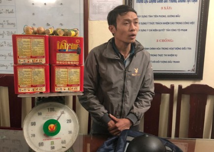 Thanh Hóa: Liên tiếp bắt giữ 2 vụ vận chuyển pháo trái phép