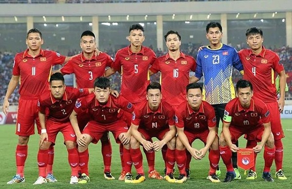 BXH FIFA tháng 1/2018: Đội tuyển Việt Nam tiếp tục dẫn đầu Đông Nam Á