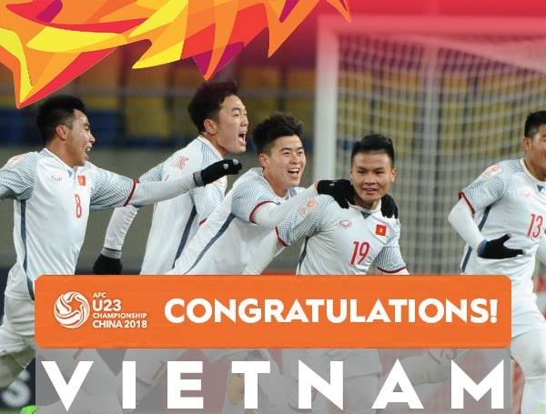 Lịch thi đấu bán kết U23 hâu Á của U23 Việt Nam - Hình 1