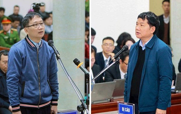 Tuyên án tù chung thân bị cáo Trịnh Xuân Thanh, 13 năm tù với bị cáo Đinh La Thăng