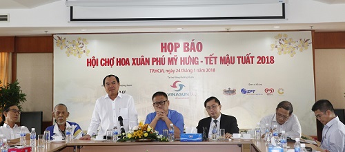 Chiêm ngưỡng Nhà Bè xưa qua Hội chợ Hoa xuân Phú Mỹ Hưng 2018