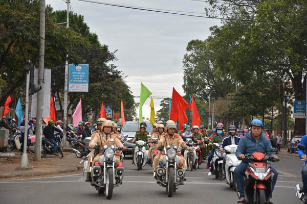 Gia Lai: Phát động Năm An toàn giao thông 2018
