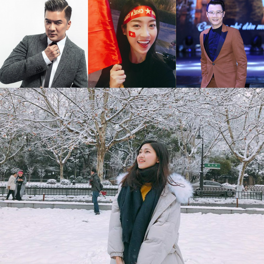 Sao Việt “hào hứng” lên đường cổ vũ U23 Việt Nam