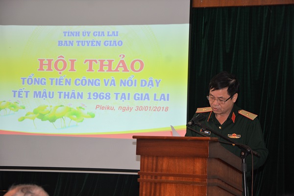 Gia Lai: Hội thảo Tổng tiến công và nổi dậy Mậu Thân 1968 - Hình 3