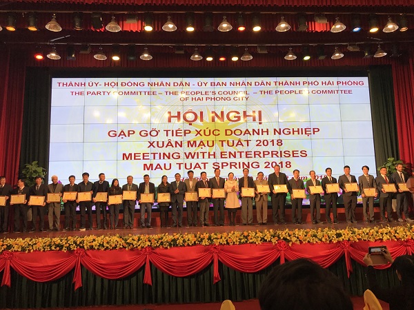 Hải Phòng: Biểu dương sự đóng góp to lớn của cộng đồng các doanh nghiệp