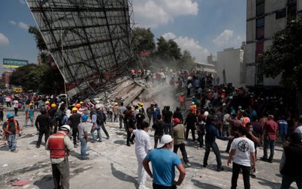 Động đất mạnh 7,5 độ Richter xảy ra tại Thủ đô Mexico City