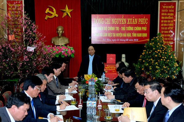 Thủ tướng Chính phủ Nguyễn Xuân Phúc: Hải Hậu sẽ trở thành huyện NTM kiểu mẫu của Việt Nam - Hình 1