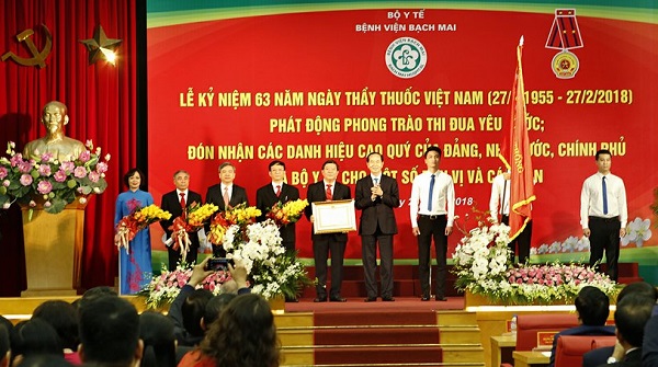 Chủ tịch nước Trần Đại Quang: “Nhiệm vụ của ngành Y tế rất nặng nề, nhưng vô cùng vẻ vang” - Hình 2