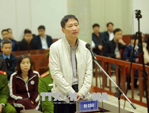 Trịnh Xuân Thanh kháng cáo kêu oan