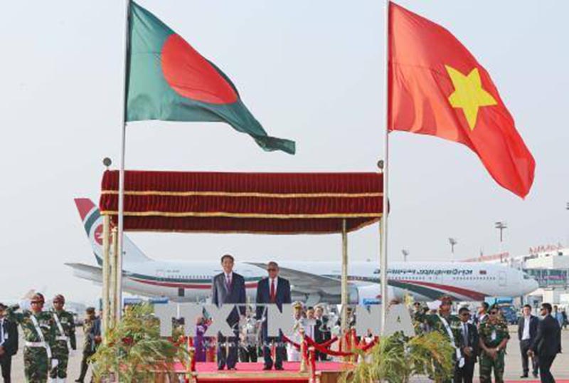 Chủ tịch nước bắt đầu thăm cấp Nhà nước tới Bangladesh - Hình 1
