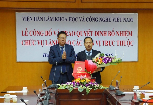 Bổ nhiệm lại Chủ tịch Viện Hàn lâm Khoa học và Công nghệ Việt Nam