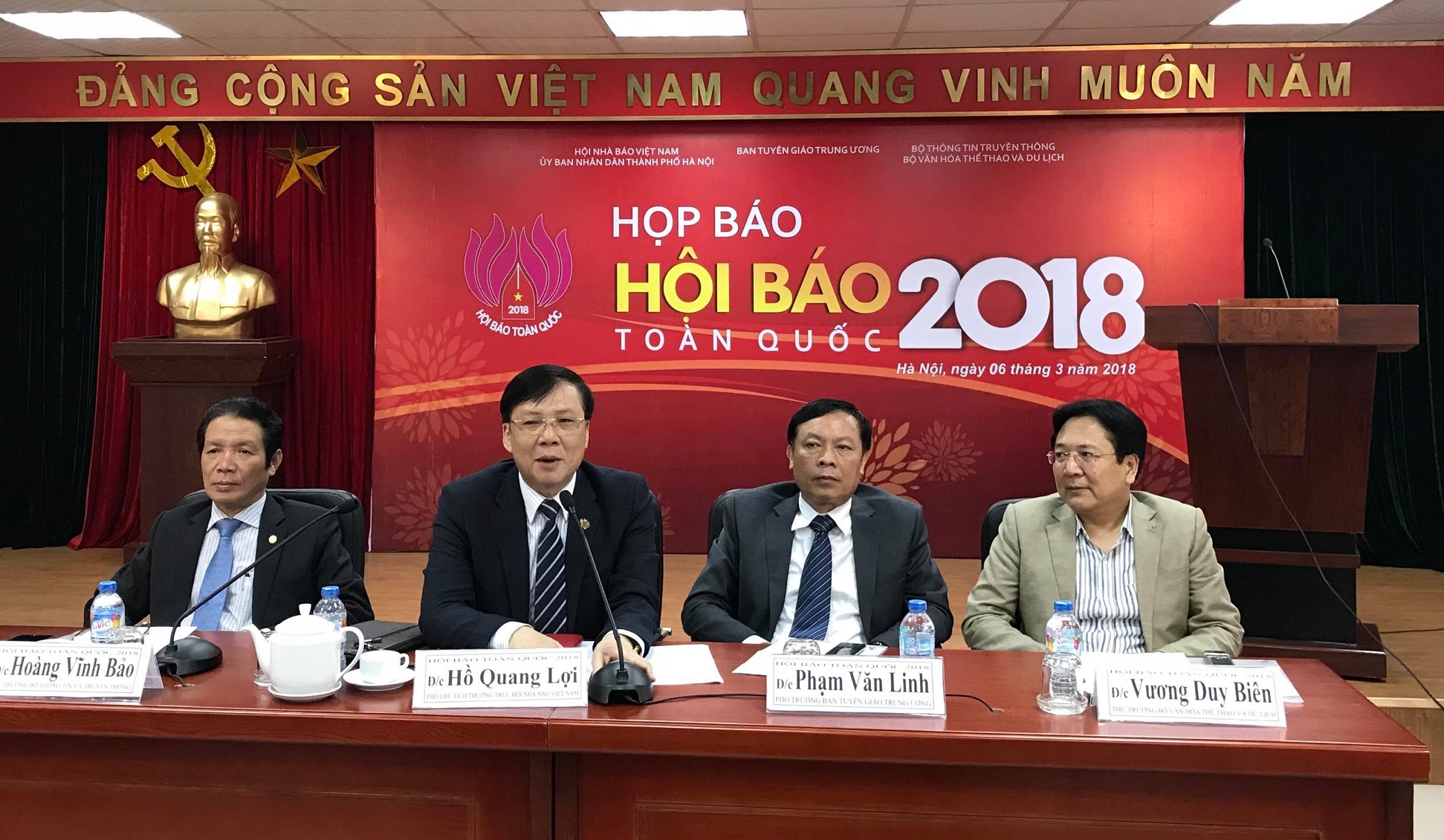 Hội Báo toàn quốc năm 2018 sẽ diễn ra vào ngày 16/3/2018