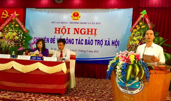 BR-VT: Tổ chức Hội nghị toàn quốc về công tác trợ giúp xã hội