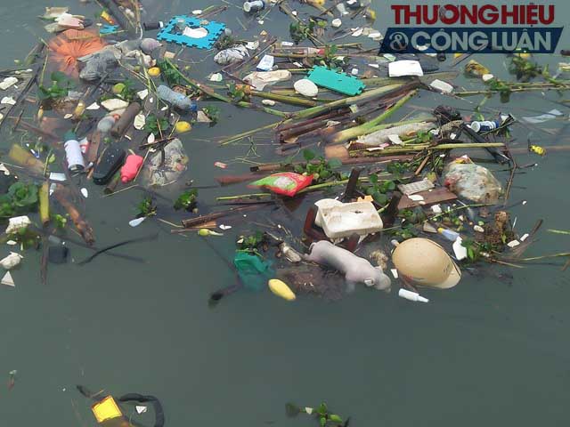 Nghệ An: Kinh hãi rác thải, xác động vật hôi thối nổi trên kênh Chính - Hình 4