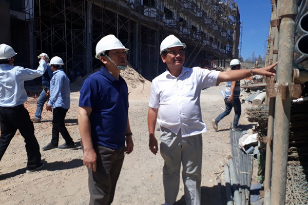 Phó Chủ tịch UBTWMTTQVN Nguyễn Hữu Dũng thăm các dự án của Tập đoàn Việt Úc - Hình 1