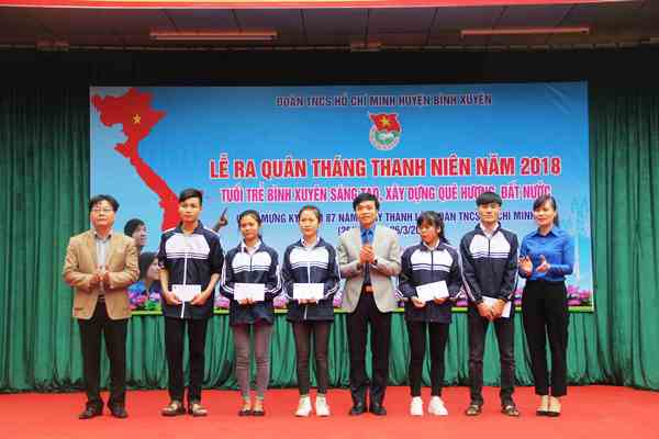 Vĩnh Phúc: Huyện Đoàn Bình Xuyên tổ chức Lễ ra quân tháng thanh niên năm 2018 - Hình 2