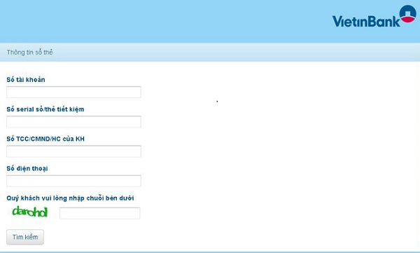 VietinBank ra mắt tiện ích tra cứu số dư sổ/thẻ tiết kiệm trên website - Hình 2