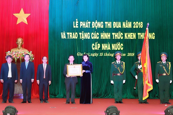 Phó Chủ tịch nước Đặng Thị Ngọc Thịnh: “Phát động thi đua phải triển khai đồng bộ, toàn diện
