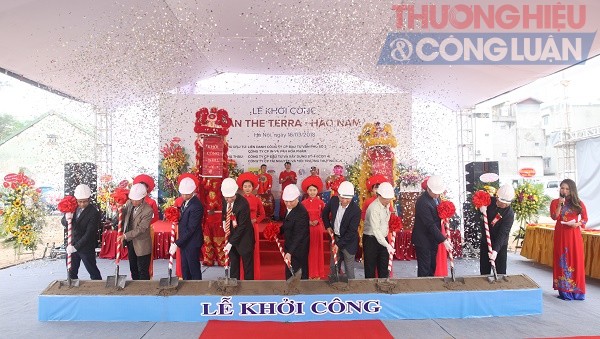 Chính thức khởi công The Terra – Hào Nam: Khởi đầu ngoạn mục cho thương hiệu The Terra Văn Phú – Inv