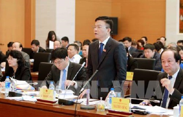 Bộ trưởng Tư pháp Lê Thành Long trả lời chất vấn Ủy ban Thường vụ Quốc hội - Hình 1