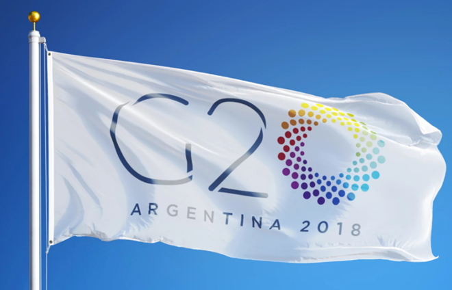 Khai mạc Hội nghị Bộ trưởng tài chính G-20 tại Argentina - Hình 1