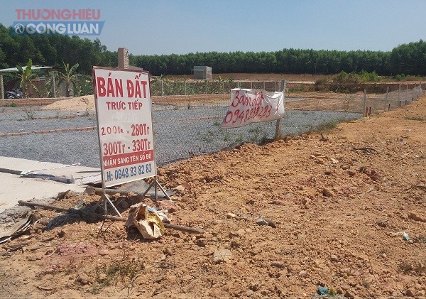 Đồng Nai: Bất động sản – Bài toán khó giải. Bài 1: “Nóng chuyện phân lô nền trái phép”