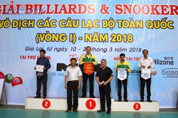 TP. Hồ Chí Minh đạt giải nhất toàn đoàn tại giải Billiards & Snooker năm 2018 - Hình 1