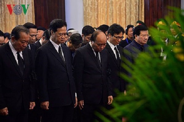 Lễ viếng nguyên Thủ tướng Phan Văn Khải theo nghi thức Quốc tang - Hình 5