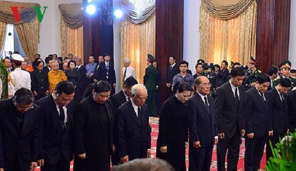 Lễ viếng nguyên Thủ tướng Phan Văn Khải theo nghi thức Quốc tang - Hình 6
